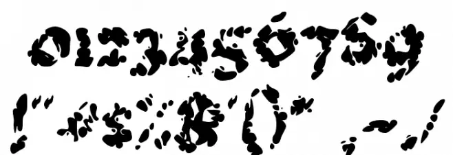 CUMA AWAN Font OTHER CHARS