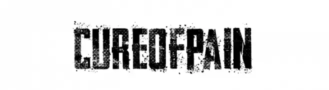 CURE OF PAIN  Frei Schriftart Herunterladen