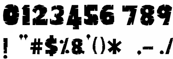 CUTE ANIMAL Font OTHER CHARS