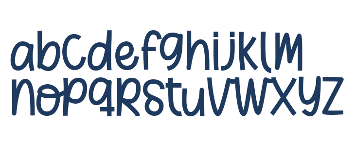 CUTE MIAWW Regular Lowercase