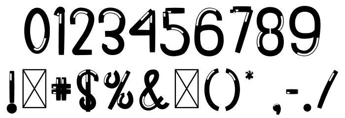 CUTE RABBIT Font OTHER CHARS
