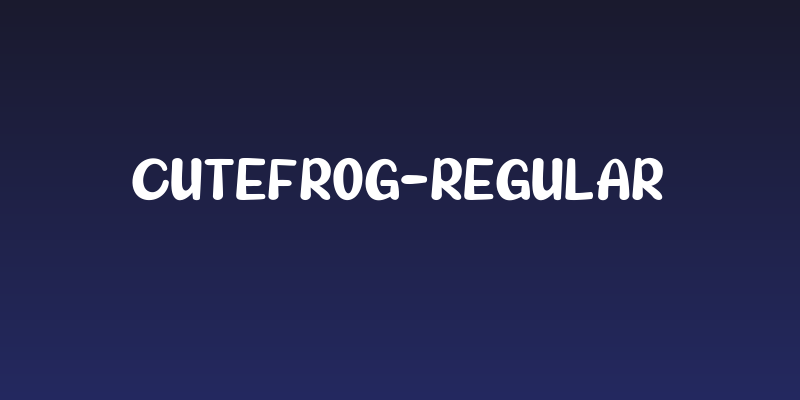 CUTEFROG-Regular Social Header