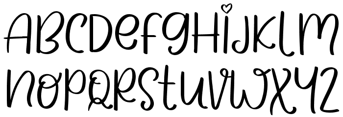 CUTIE BOTIE Font LOWERCASE