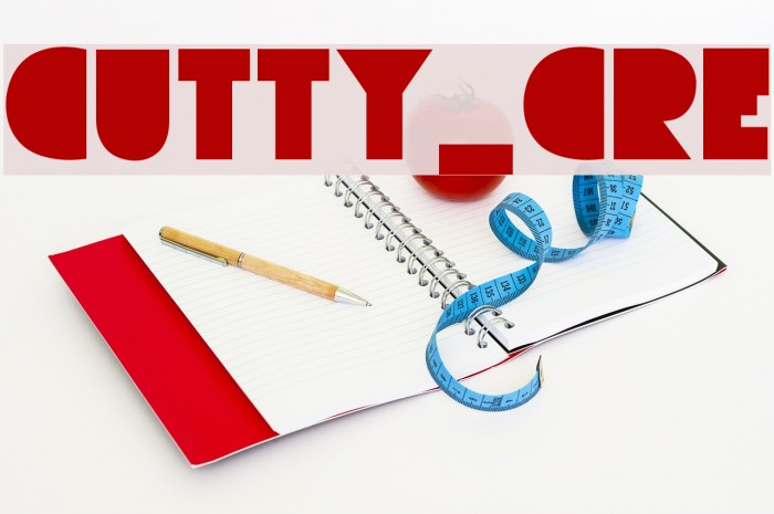 CUTTY_CRE لخطوط تنزيل examples