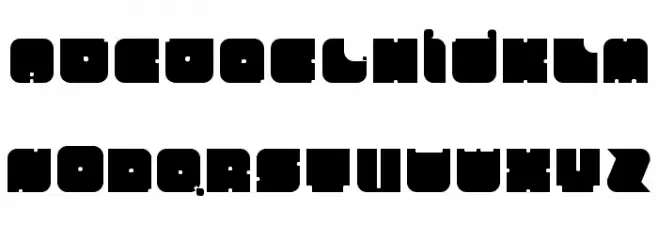 Cuadra خط أحرف صغيرة