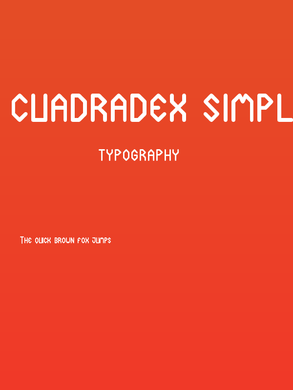 Cuadradex Simple St Poster