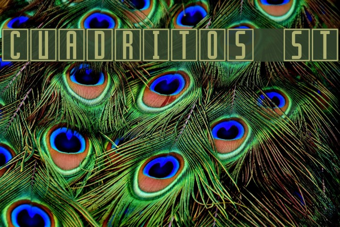 Cuadritos St Font examples