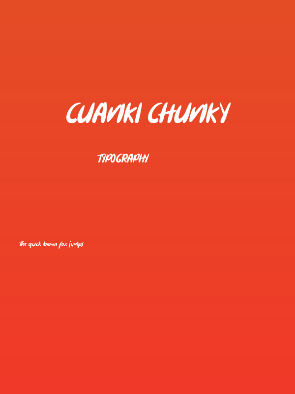 Cuanki Chunky Poster