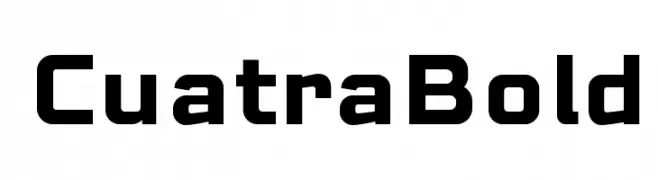 CuatraBold  Frei Schriftart Herunterladen
