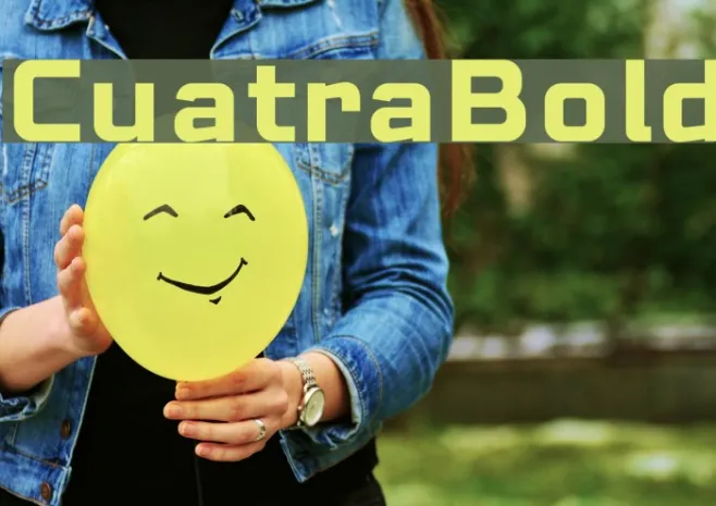 CuatraBold Example 3