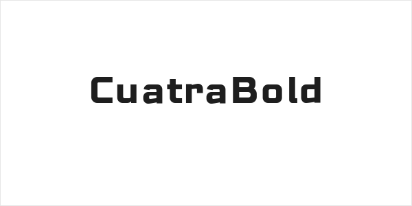 CuatraBold Logo
