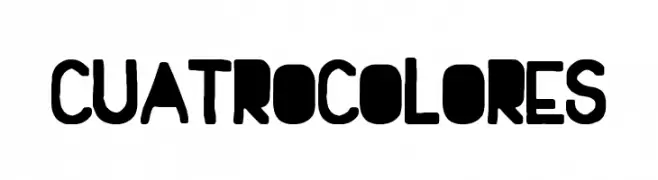Cuatro Colores Font