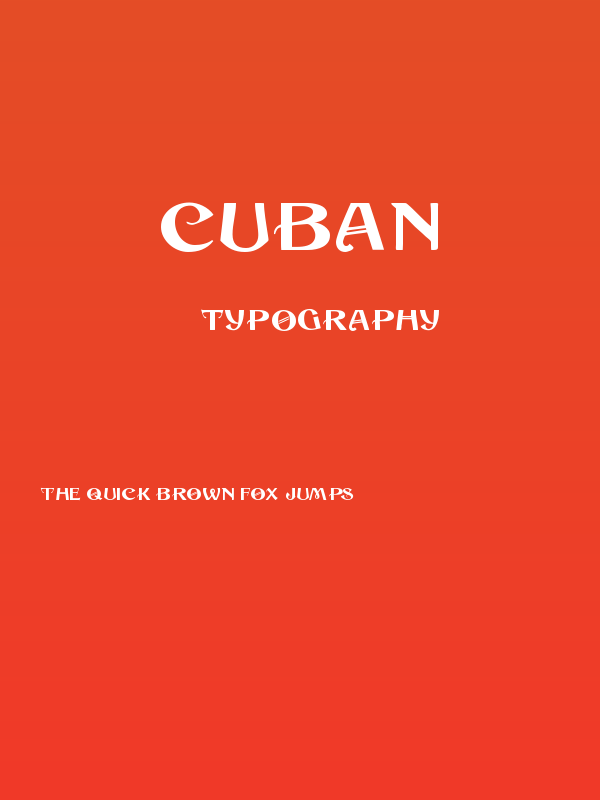 Cuban Poster