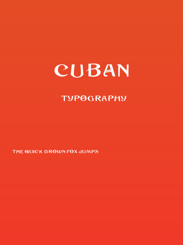 Cuban Poster