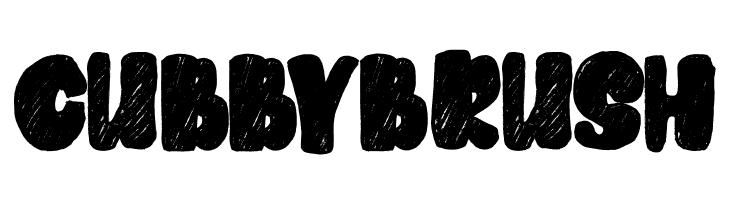 Cubby Brush  Free Fonts Download