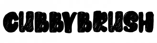 Cubby Brush  Frei Schriftart Herunterladen