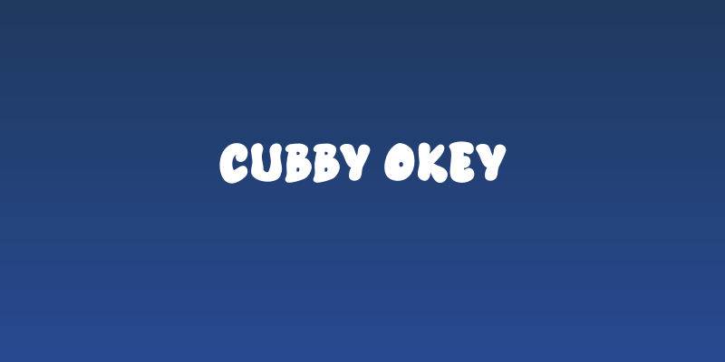 Cubby Okey Social Header
