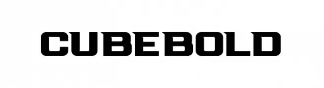 Cube Bold  フリーフォントのダウンロード