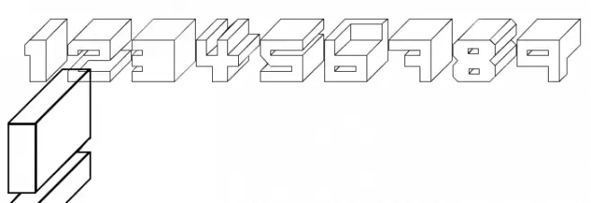 Cube Font OTHER CHARS