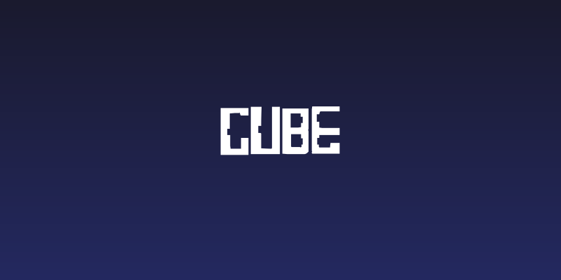 Cube Social Header