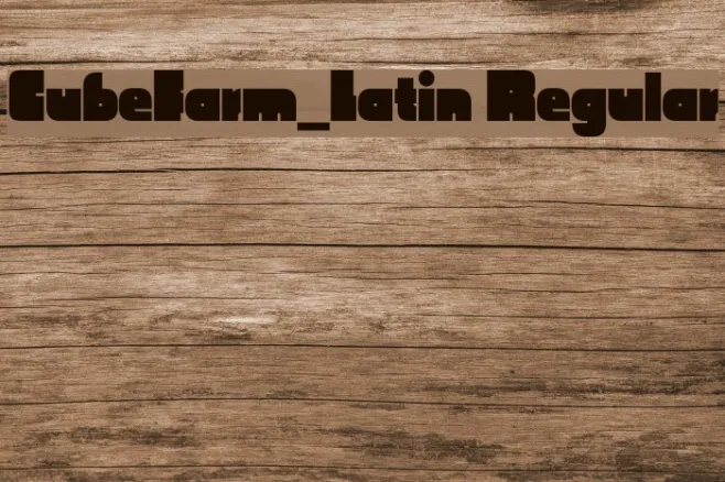 CubeFarm_Latin Regular Example 3