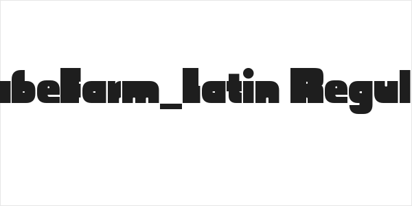CubeFarm_Latin Regular Logo
