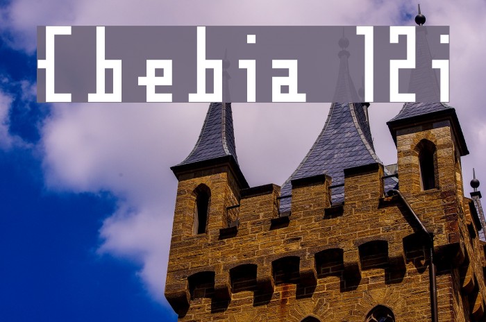 Cubebitmap 12point Font examples
