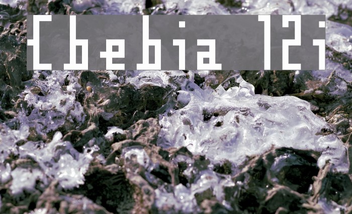 Cubebitmap 12point Font examples