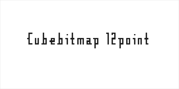 Cubebitmap 12point Logo