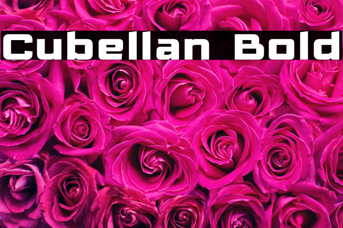 Cubellan Bold Example 2