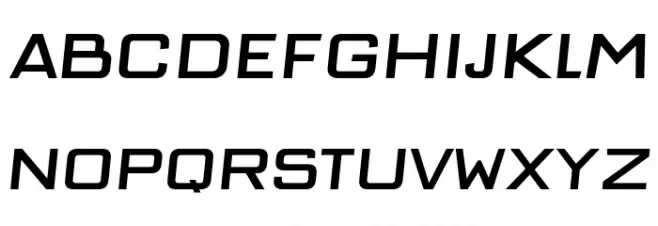 Cubellan Italic Polices MAJUSCULES