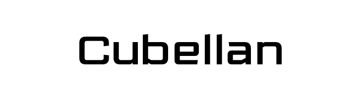 Cubellan  Frei Schriftart Herunterladen