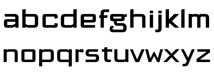 Cubellan Font LOWERCASE