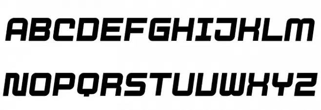 Cubest Bold Italic Polices MAJUSCULES
