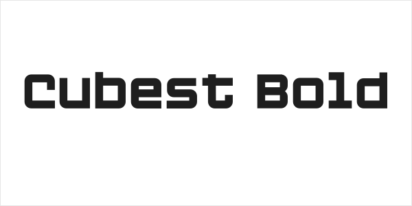 Cubest Bold Logo