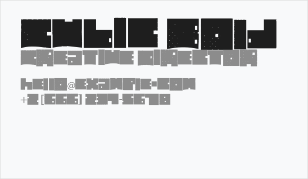 Cubic Bold Business Card