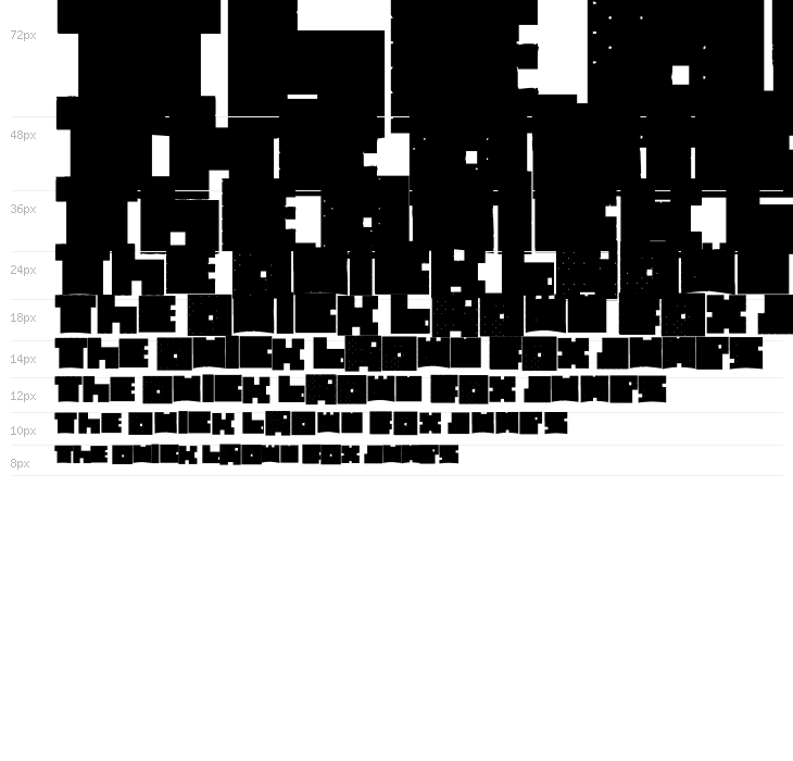 Cubic Bold Waterfall