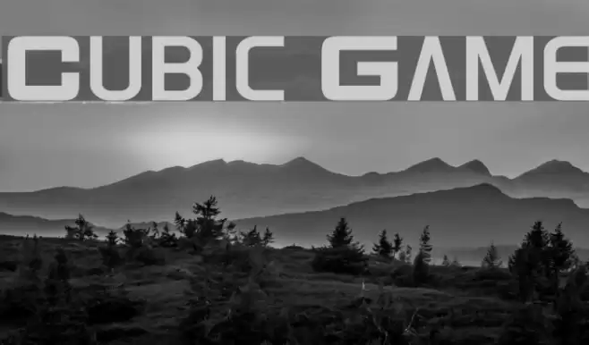 Cubic Game Font examples