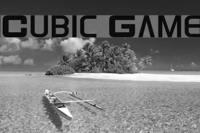Cubic Game Font examples