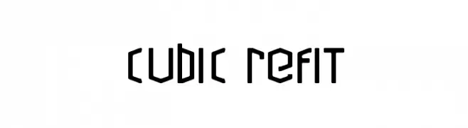 Cubic Refit  Fuentes Gratis Descargar