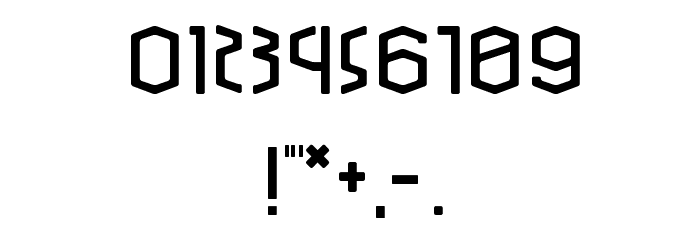 Cubic Refit Font OTHER CHARS