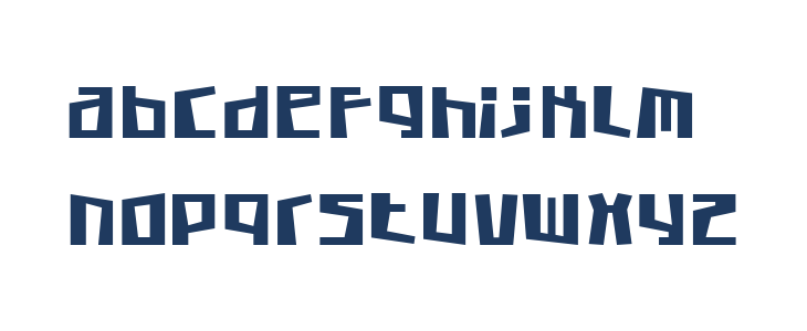 Cubic Sub Bold Lowercase