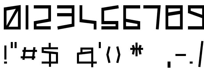 Cubic Sub Font OTHER CHARS
