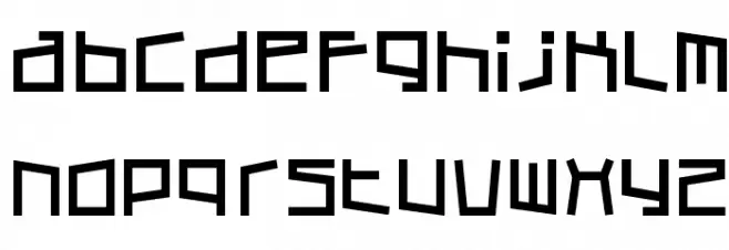 Cubic Sub 字体 小写