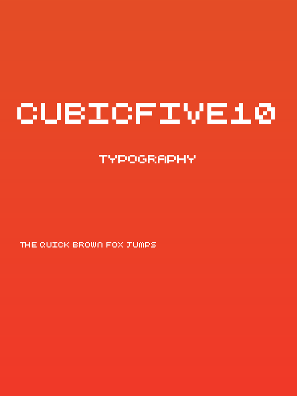 CubicFive10 Poster