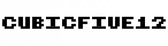 CubicFive12  Fuentes Gratis Descargar