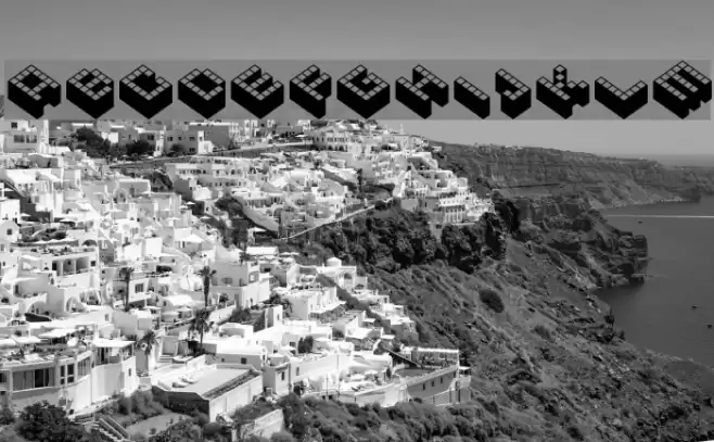 Cubicle Font examples