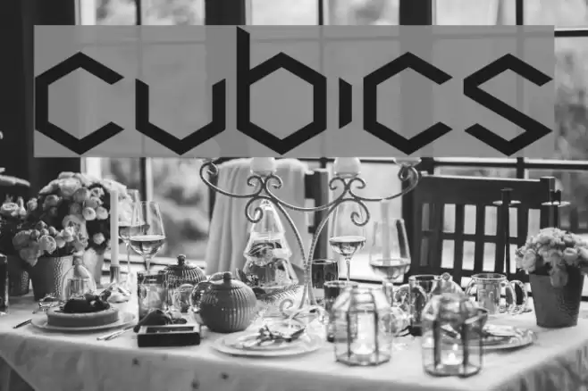 Cubics Font examples