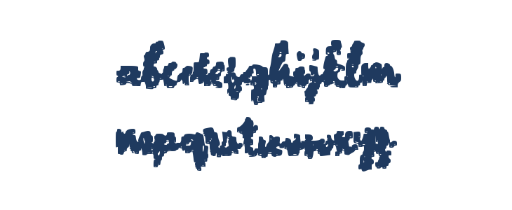 Cubike Script Lowercase