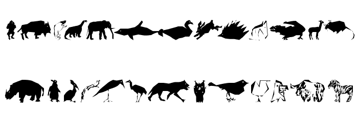 CubismCreatures Font LOWERCASE